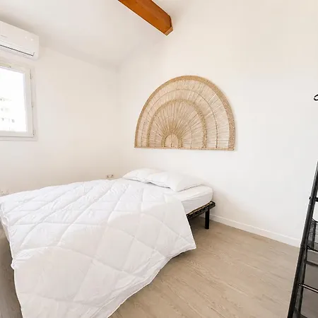 Hébergement de vacances Maison Climatisée Avec Parking Privé - 6 Personnes Valras-Plage
